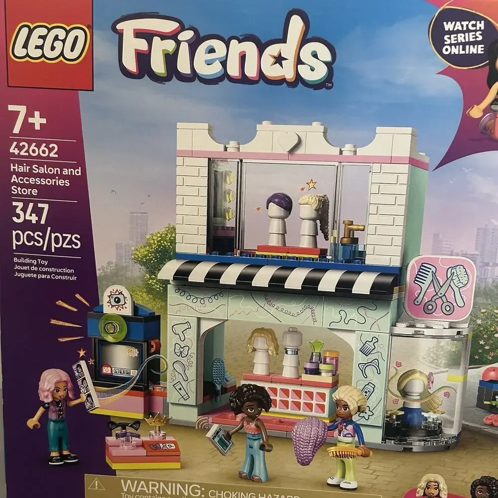 LEGO FRIENDS 42662 Hair Salon and Accessories Store Building Toy 347 pcs